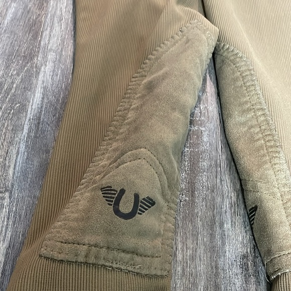 Tough rider light brown ribbed riding breeches size 8 - Picture 2 of 5